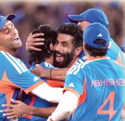 भारत तीसरी बार टी-20 वर्ल्ड चैम्पियन बना